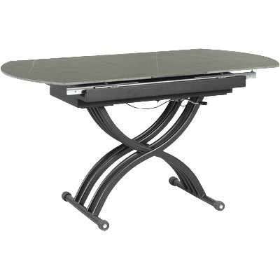 Carmen Разтегателна маса с повдигащ механизъм lesko - сива (3531039_1)