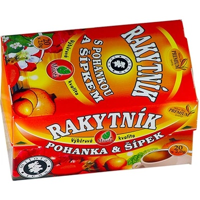 MILOTA Rakytník s pohánkou a šípkom 20 x 2 g