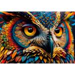 ROOVI - Puzzle Colorful Owl - 1 000 piese