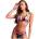 Superdry Vintage Logo NH bikini top - Multicolor (Hibiscus Pop Navy)