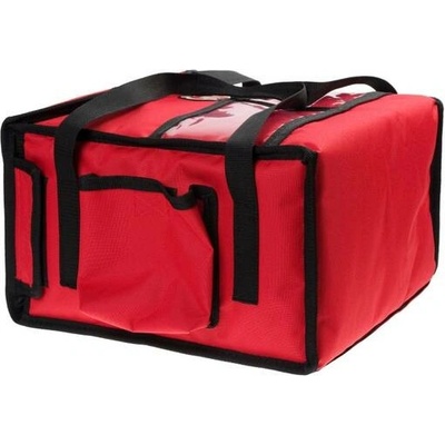 FURMIS Taška na pizzu na 4 krabice 350x350 mm, material Cordura, červená s černým lemováním | FURMIS, T4S