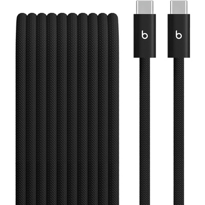 Apple Beats 240W USB-C to USB-C Braided Cable (3 m ) - Bolt Black (mhx64zm/a)