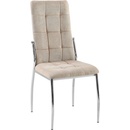 Kondela Adora new hnědá látka / kov