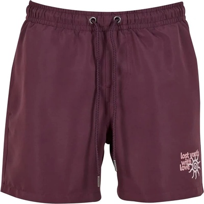 LOST YOUTH Юношески бански гащета Lost youth With Love swimming shorts - Purple (Plum Purple)