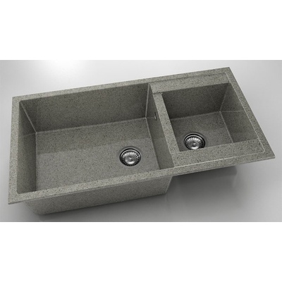 FAT Мивка Vanguard 235, Granicite, 255 Tweed, с включен сифон