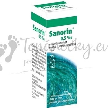Sanorin 0,5‰ int.nao.1 x 10 ml