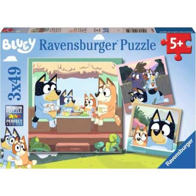Ravensburger Puzzle Ravensburger Bluey 3x49pc (10105685)