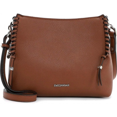 Emily & Noah dámská crossbody kabelka Ilse koňak
