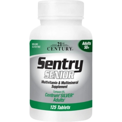 21st Century Sentry Senior Multivitamin & Multimineral [125 Таблетки]