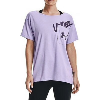 Under Armour Lve Oversized Graphic WM Tee Dámske tričko Lve Overszed Graphic WM Tee