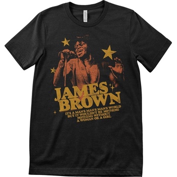James Brown Риза It's a Man's World Unisex Black L (PS-1-JBR004-H90-5-BK-L)