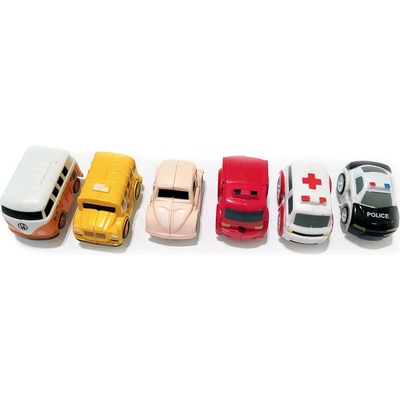 iMex Toys doplňující sada 6ks autíček pro XL garáž T103-11a