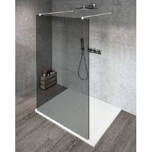 SAPHO Vario - Душ кабина Walk-In за вграждане, 120 см, Coated Glass, бяло/пушено стъкло GX1312GX2215 (GX1312GX2215)