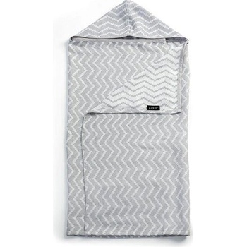 KipKep Blenker osuška s kapucí Silver Grey