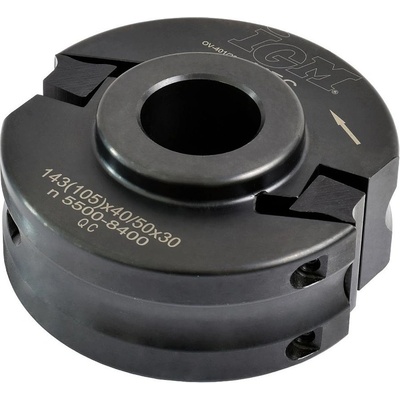 Igm Univerzální frézovací hlava MEC - D100x40-50 d30 ALU F021-10031