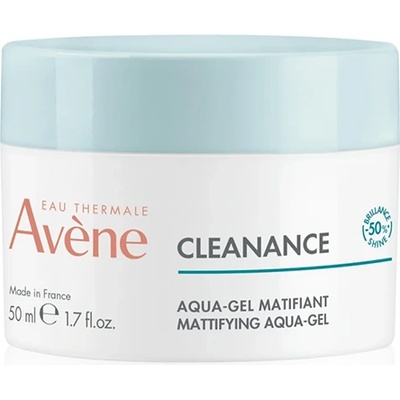 Avène Cleanance Mattifying Aqua-Gel матиращ и хидратиращ гел-крем за смесена и мазна кожа за жени 50 мл