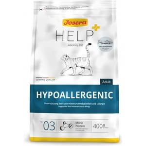 Josera Help Hypoallergenic Cat - храна за котки с хранителна непоносимост или хранителна алергия - 0, 400 кг, Германия - 50015543