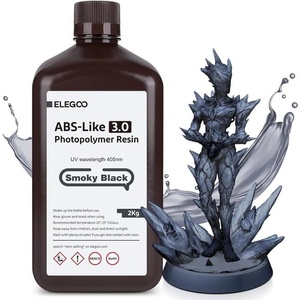 Elegoo ABS-like смола V3.0 2KG, Опушено черно (50.103.0187)
