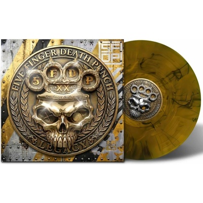 Five Finger Death Punch - Legacy (Amber Wave Coloured) CLR LP
