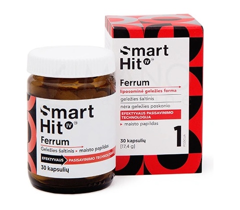SmartHit Ferrum 30 kapsúl