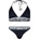 OFF WHITE Бикини OFF WHITE Women's Logo Band Bikini Sets - Black