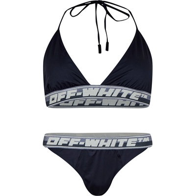OFF WHITE Бикини OFF WHITE Women's Logo Band Bikini Sets - Black