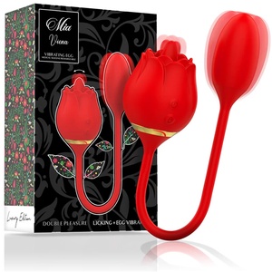  Облизващ клитор стимулатор и вибро яйце - Viena Double Pleasure (D-234832)