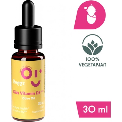Beggs Kids Vitamin D3 400 IU BIO Olive Oil 30 ml