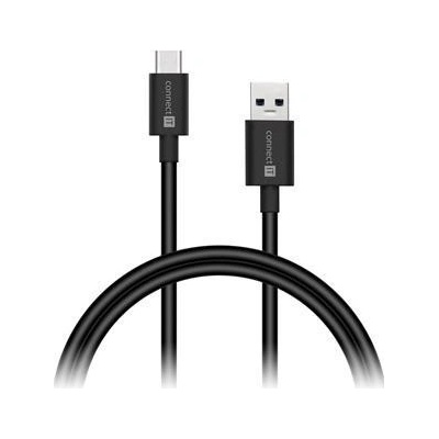 Connect-IT CI-1176 Wirez USB-C (Type C) na USB-A, USB 3.1 Gen 1, 1m, černý