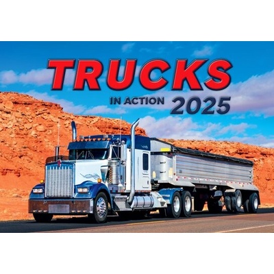 Trucks in Action nástěnný 2025