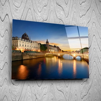 Art gift Стъклено АРТ пано - City lights