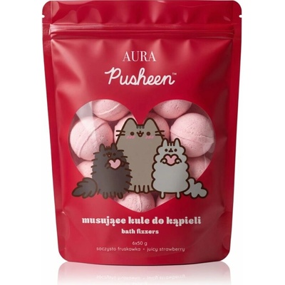 Pusheen Aura bomba do kúpeľa 6 x 50 g
