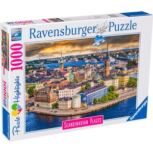 Ravensburger Пъзел Ravensburger от 1000 части - Стокхолм, Швеция (12000114)