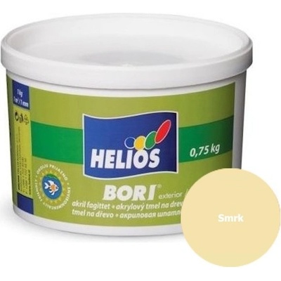 Helios Bori akrylový tmel na dřevo 0,75 kg smrk