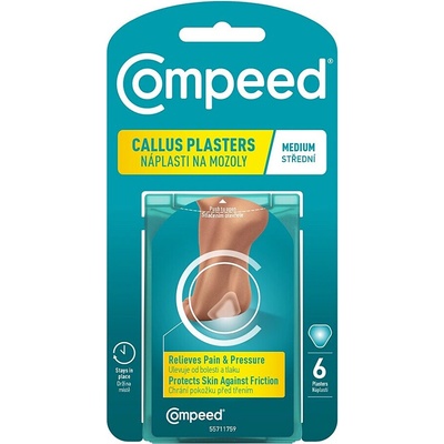 COMPEED Náplasti na mozole stredné 6 ks