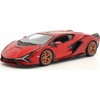 Bburago Lamborghini Sian FKP37 Red 21099RD 02702 1:24