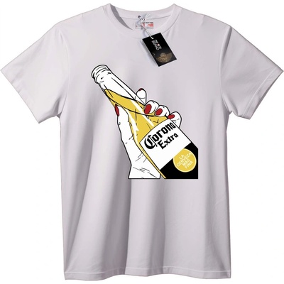 NOONEBRAND Тениска Corona Extra Ръка - L, Black