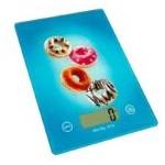 Oliver Voltz Кухненска везна Oliver Voltz OV51651KD Doughnut, 5 кг, ТАРА, Стъклена, Донат, Син (5R1651KDDN) - technomani Кухненски везни