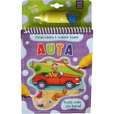 Aksjomat s.r.o. Auta Omalovánka s vodním fixem