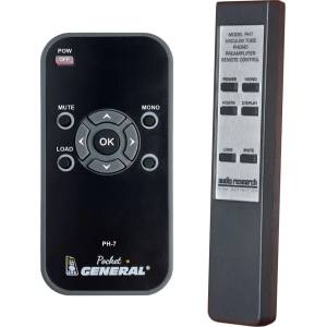 GENERAL Audio research ph-7 - дистанционно управление дубликат (ph-7) Дистанционно
