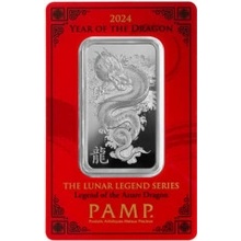 PAMP Lunar Legends Azure Dragon Stříbrný slitek 1 oz