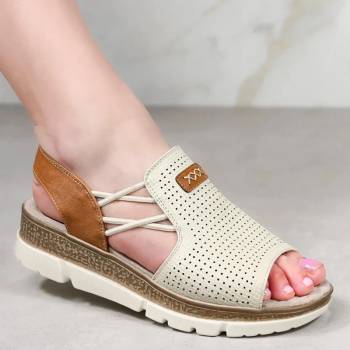 Сандали C18156-3 Beige