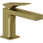 Kludi Decus - Смесител за мивка с оттичане Push-Open, EcoPlus, матово злато 54267N075 (54267N075)
