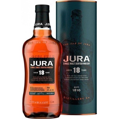 Jura 18y Bordeaux Red Wine Cask 44% 0,7 l (tuba)