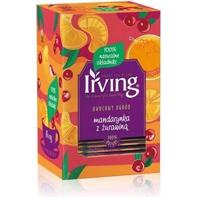 Irving Ovocný čaj mandarínka a brusnica 20 x 2 g