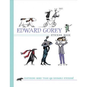 Edward Gorey Sticker Book (ISBN: 9780764963438)
