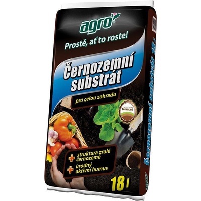 Agro CS Černozemní substrát pro balkonovky a letničky 18 l – Zboží Dáma
