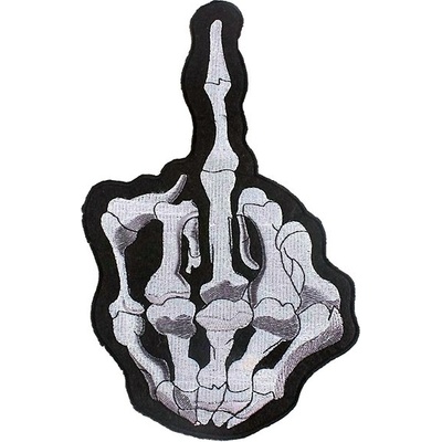 Nášivka Middle Finger velká