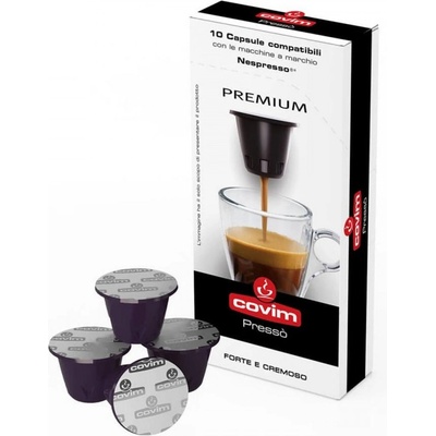Covim Premium Presso 10 бр. Кафе капсули Nespresso