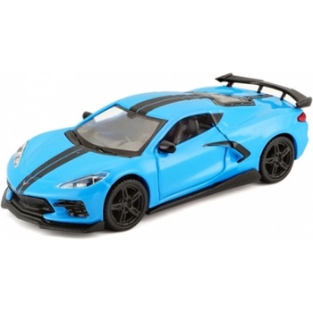 Maisto Chevrolet Corvette C8 2020 Modrá 1:40